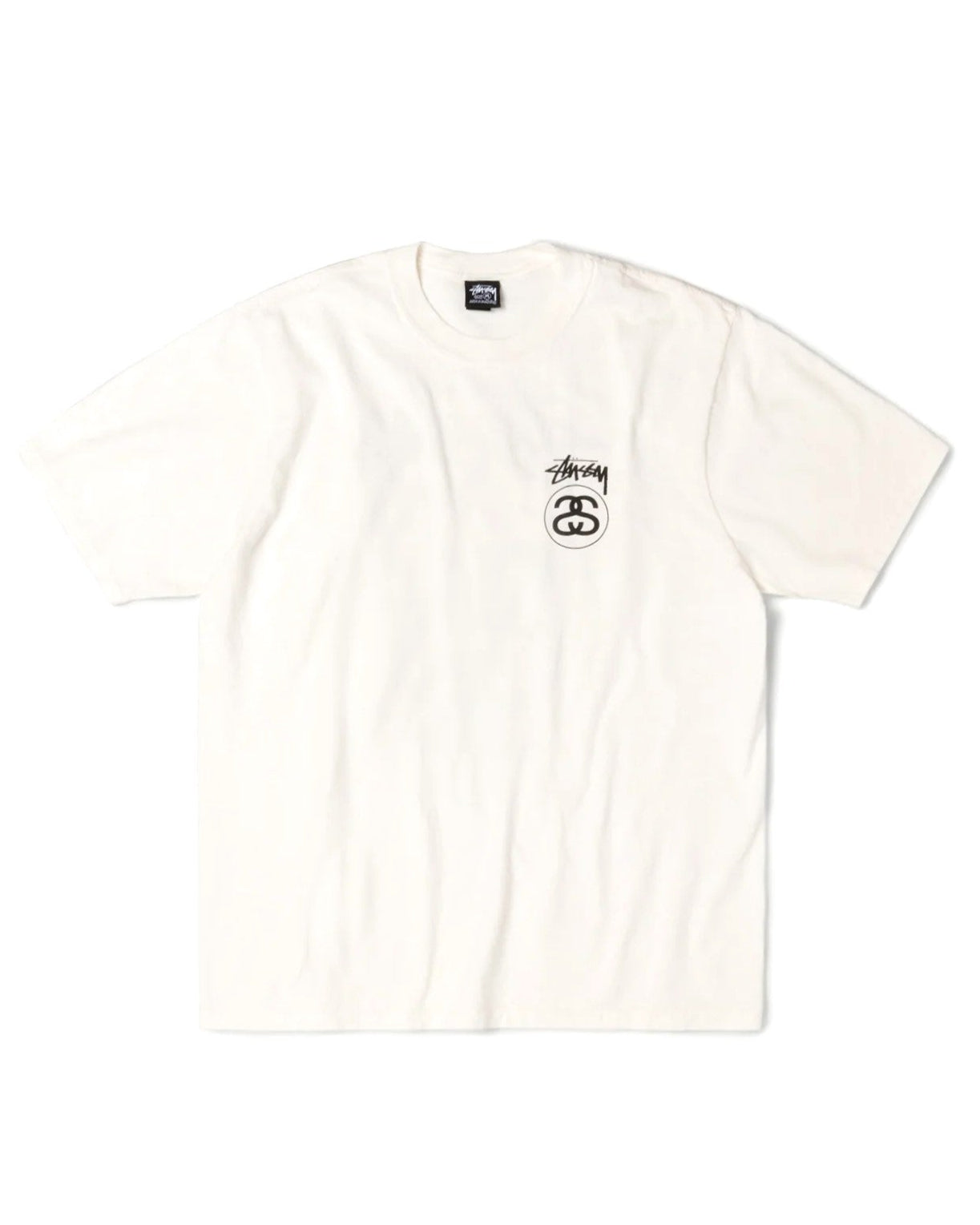 Stussy Stock Link Tee Pigment Dyed White