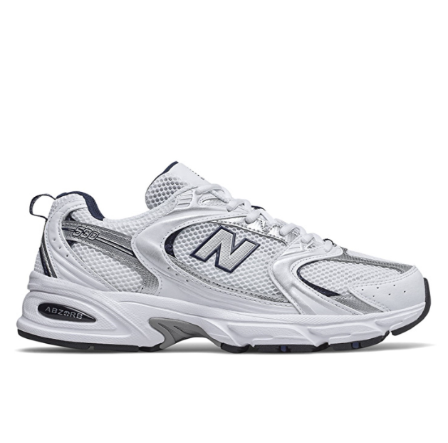 New Balance 530 сріблястий темно-синій