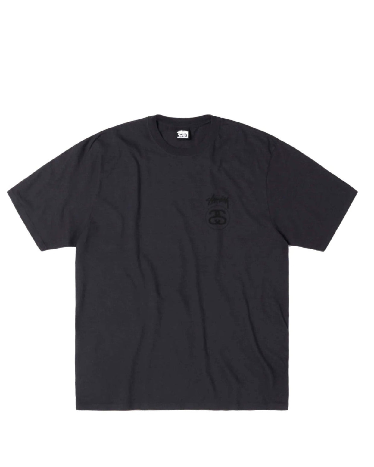 Stussy Stock Link Tee Pigment Dyed Black