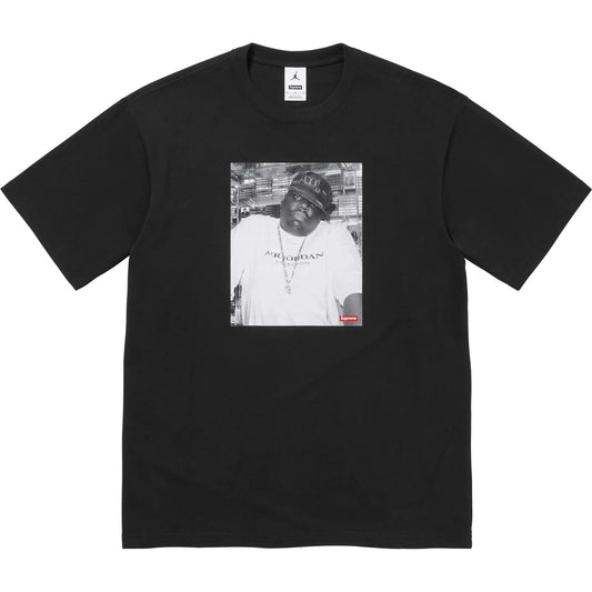 Supreme x Jordan Biggie Tee BLACK