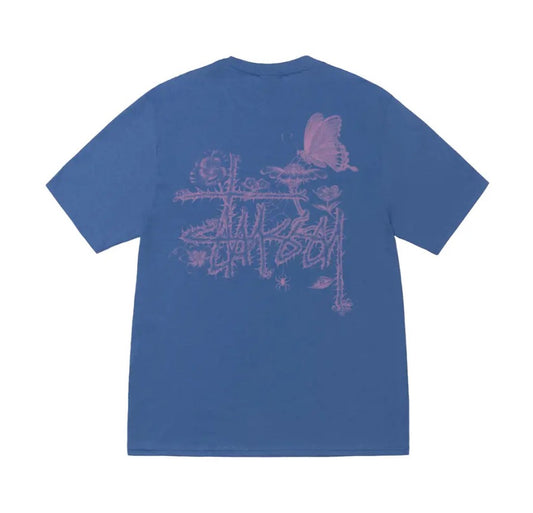 Stussy In Bloom Tee  Blue